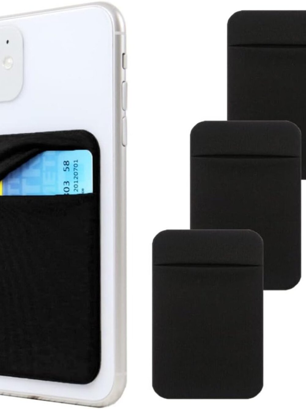 Phone Wallet Stick on,Card Holder for Phone Case,Phone Card Holder
